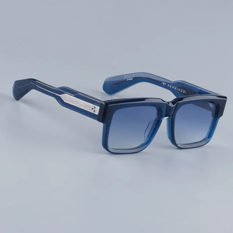 Jacques marie mage Hemmings sunglasses the bossy classic square frame with case