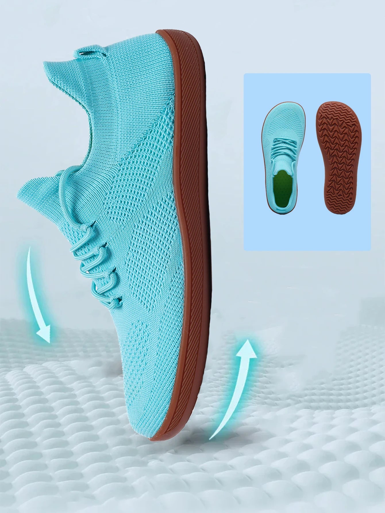 Men's and women's outdoor walking shoes Minimalist barefoot sneakers Comfortable breathable casual sneakers