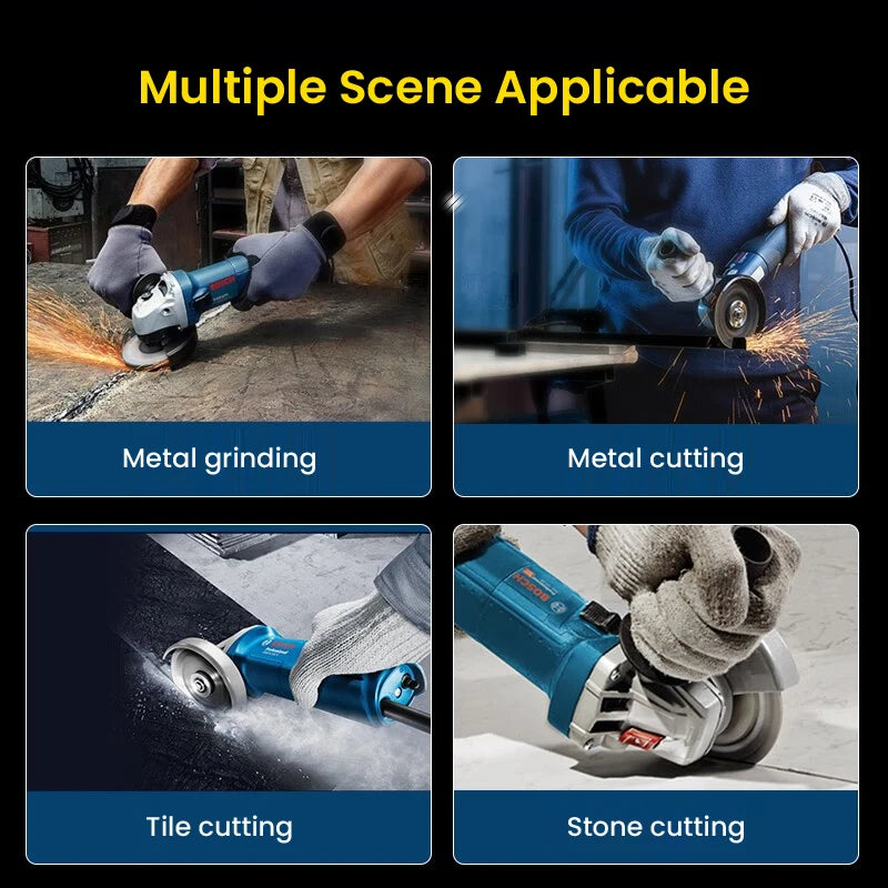 Bosch GWS 700 Angle Grinder Wired 110/220V Polishing Cutting Machine 12000rpm 100mm Discs Electric Grinding Machine Power Tools