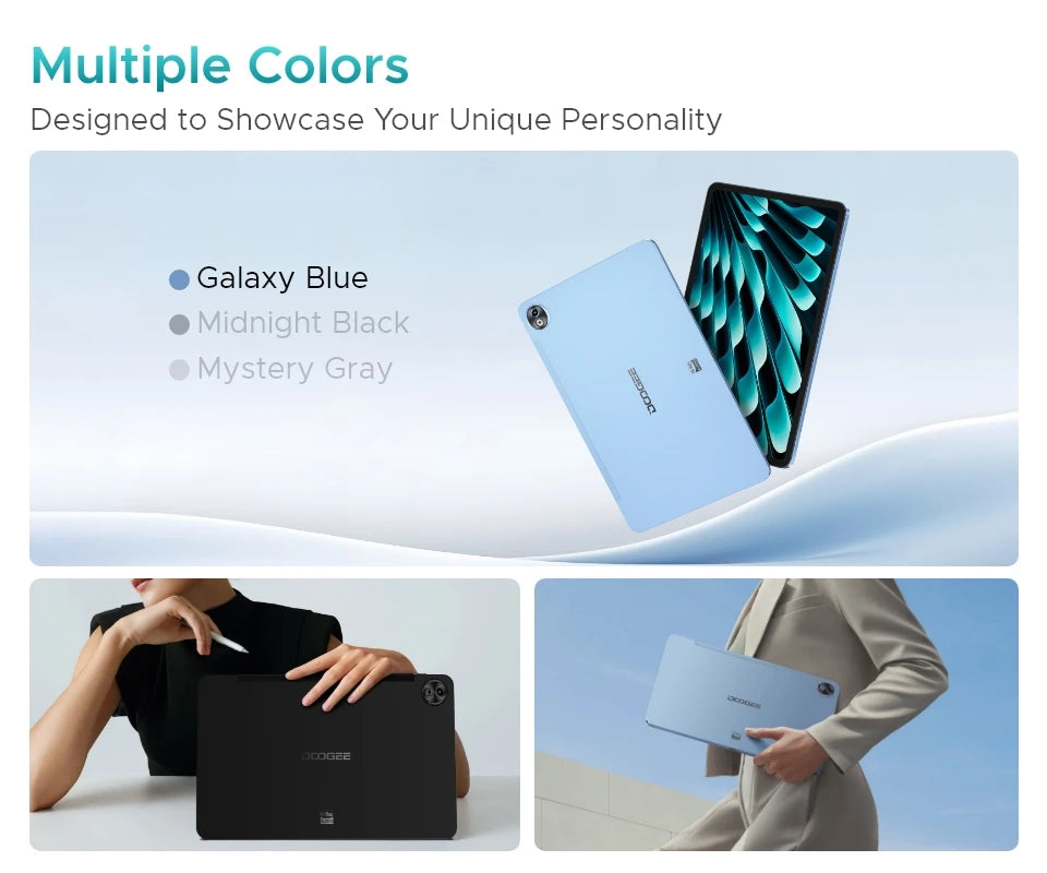 DOOGEE T40 Pro Ultradünn - 10800mAh Akku, 512GB Speicher, 12Zoll