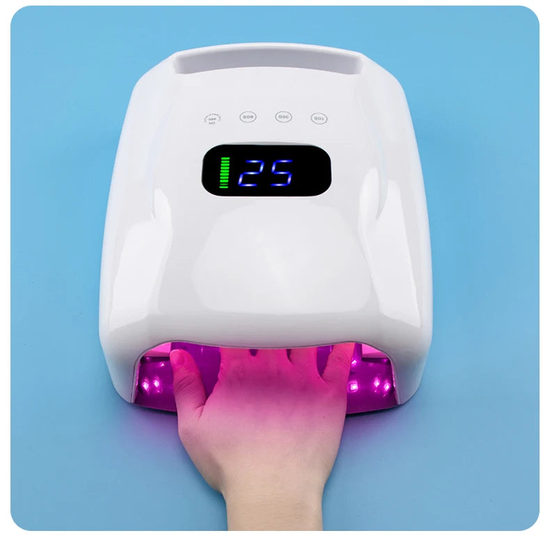 COOLNAIL UV Kabellose Lampe - 96W 52 LEDs Gel Kompakt