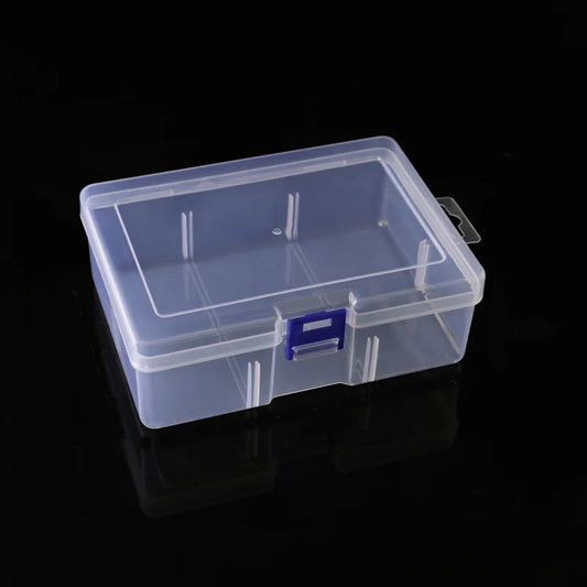 Klare Plastik Box Rechteckig Schraubendreher Bits Werkzeuge Bleads Staubdicht Wasserdicht Verpackung Lagerung Koffer Container