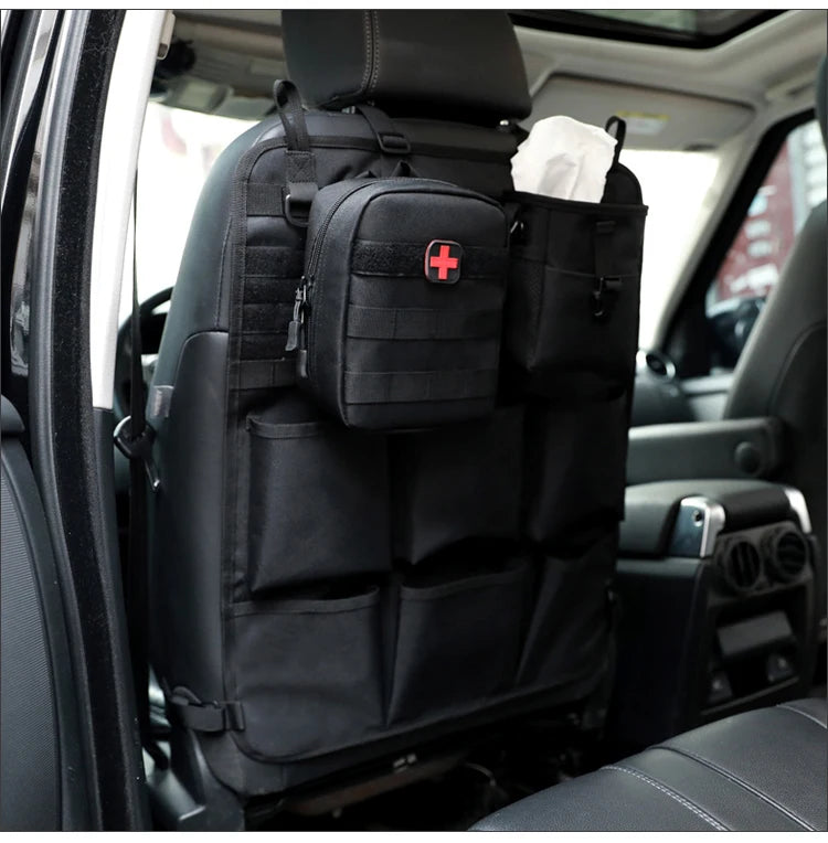 Car Organizer Seat Back Storage Bag Multifunction Camo Hanging Bags Car Stowing Tidying Pocket  Interior Accessories 1 Piece