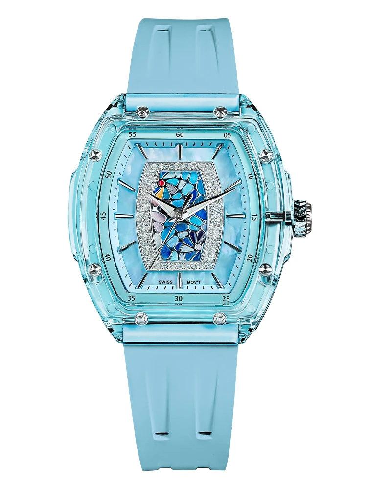 Dubai watch fashion crystal quartz wristwatch precious gift for girls