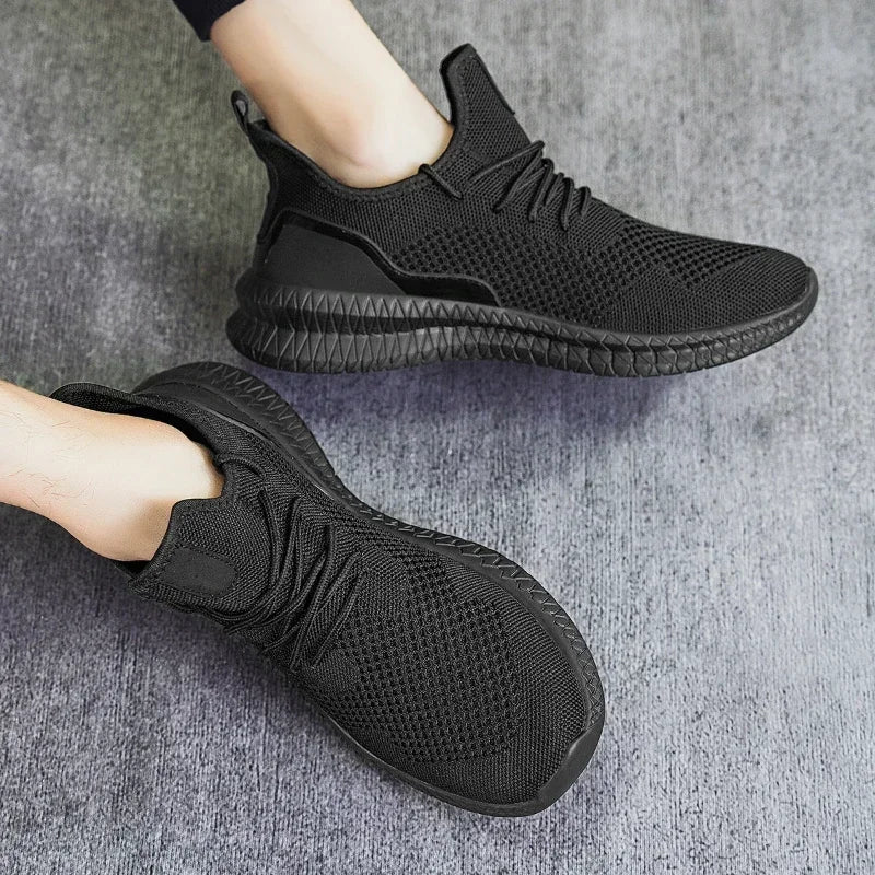 Men's Luxury Sneakers Fashion Trainer Athletic Casual Shoe High Quality Breathable Soft Running Walking Tennis Outdoor Man Shoes