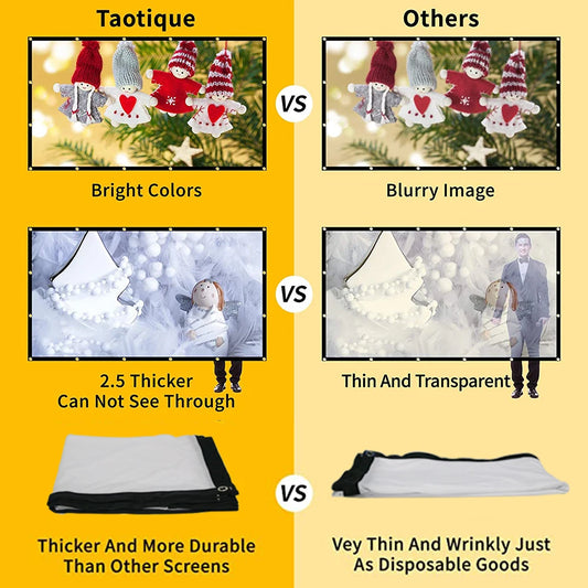 Ecran pliabil ThundeaL 100 inch 16:9 FullHD - Portabil