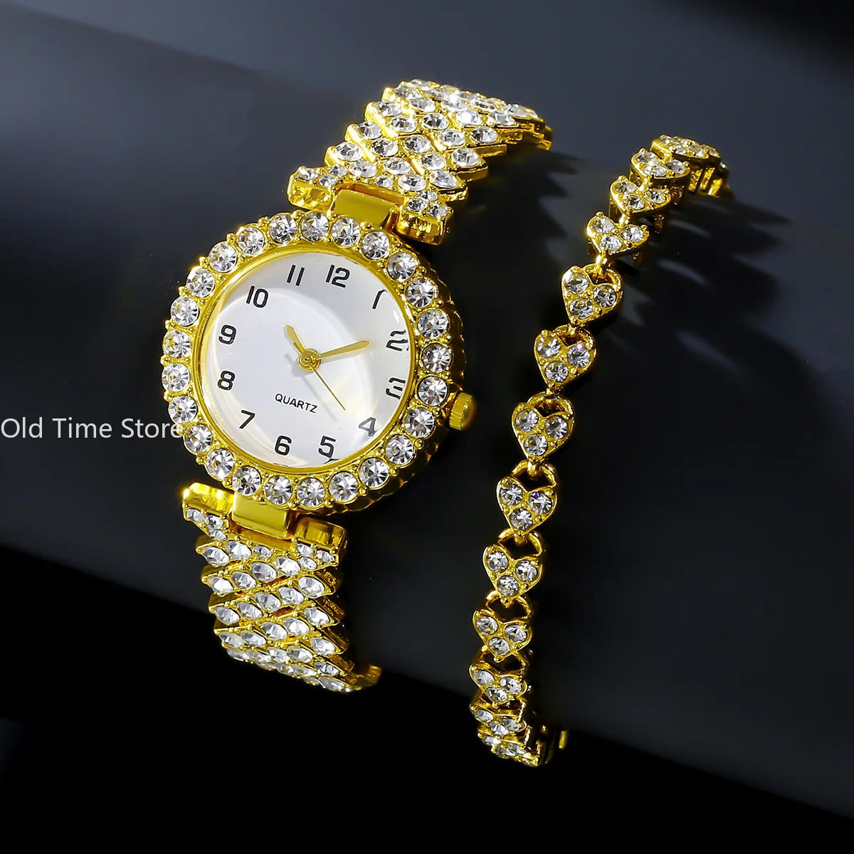 Trendiger Digitaler Rhinestone-Damen-Schmuck, Stilvoller Quartz-Armband, Elegante Damen-Uhr, Heißer Verkauf-Design