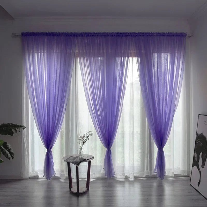 Zhejiang Vorhang Transparent - 100x200cm Polyester 1Stk