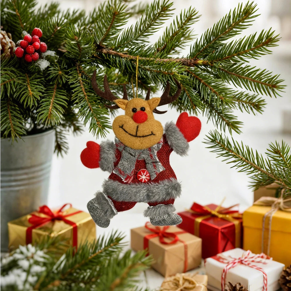 Choice Schneemann Anhänger - Klein Kunststoff 4er Set