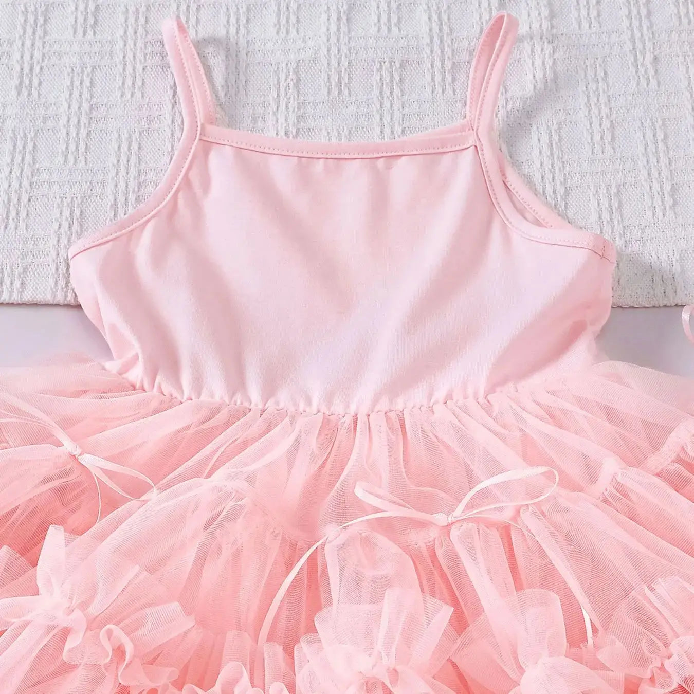 Girls' Dresses with a Sense of Luxury for Summer 2025. Sweet Children's Dresses for Children's Day. Princess - style Sling Dress