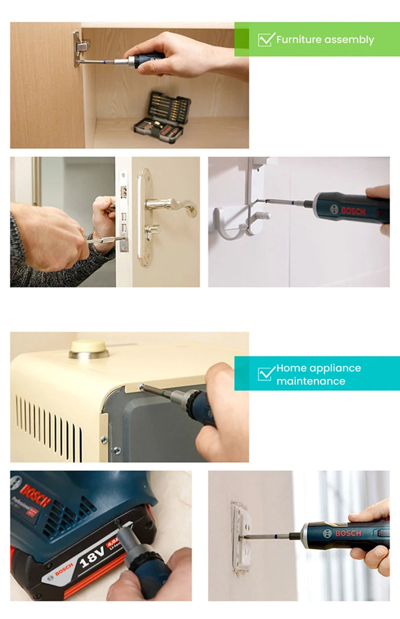 Bosch Screwdriver Bits 43 Pcs Rainbow Kit High Hardness Hand Drill Bit Screw 25Mm 75Mm Electric Screwdriver Bits for Power Tools