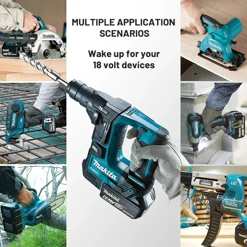👍100% NEU Original Makita 18V 6.0Ah Batterie 2025 - BL1830 BL1830B BL1840 BL1840B BL1850 BL1850B Power Tools