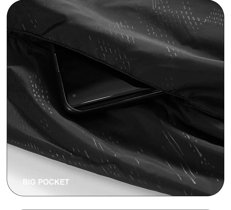 Lngxo Wanderjacke Wasserdicht - Größe M, Leicht, Packmaß