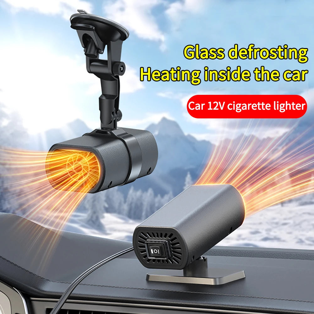 Hot 12V 200W Frost Snow Mist Removal Machine Adjustable Window Windshield Defrosting Heater Portable Car Heater for Vehicles