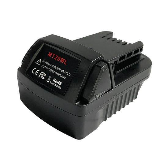 Akku-Adapter 2025: MT20ML Makita-Milwaukee - Battery Conversion Collection