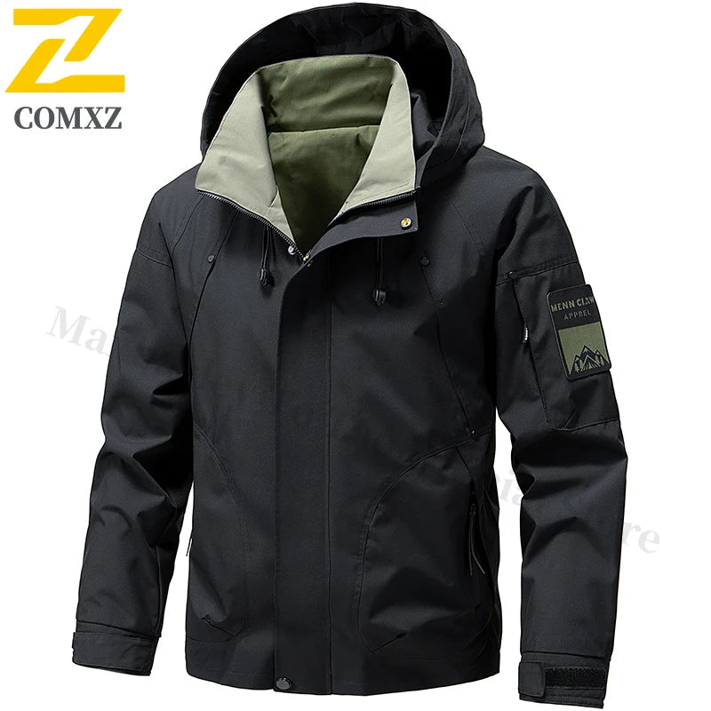 Gorpcore Regenjacke Regenfest - Winddicht Wasserfest Gr XL