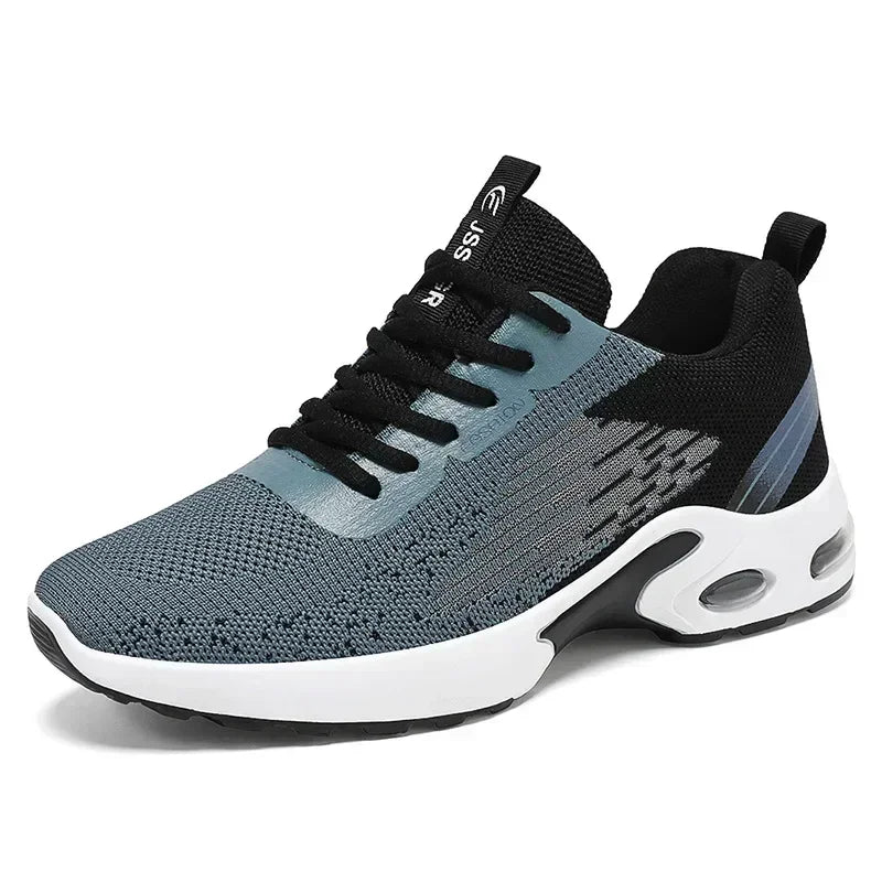 Fashionable Breathable Sneakers for Men - Stylish Mesh Casual Shoes for Daily Wear