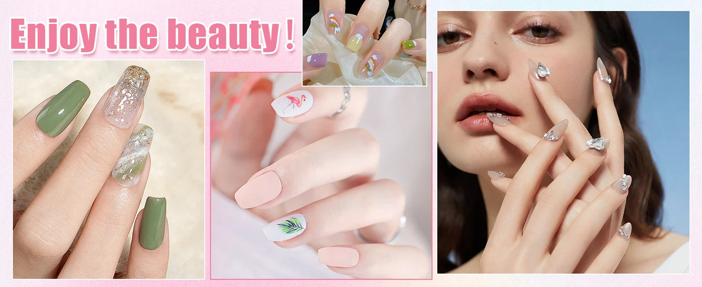 Makartt UV LED Nail Lamp Rechargeable Mini UV Light for Gel Nails Polish Fast Curing Goosenecks UV Lamp 10W Equitment Manicure