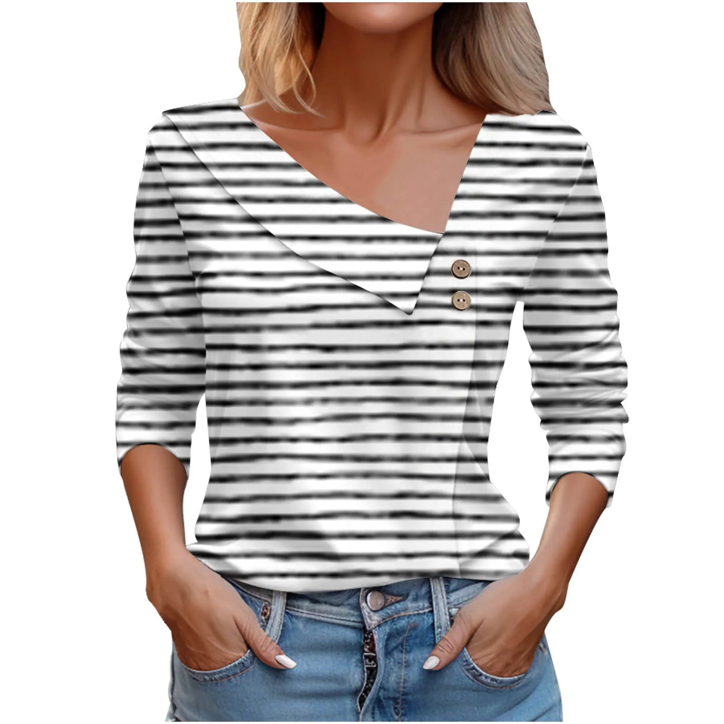 T Shirt For Women Fashion Long Sleeve Top White Floral Print Shirts And Blouses 3D Print Clothes For Women 2025 y2k