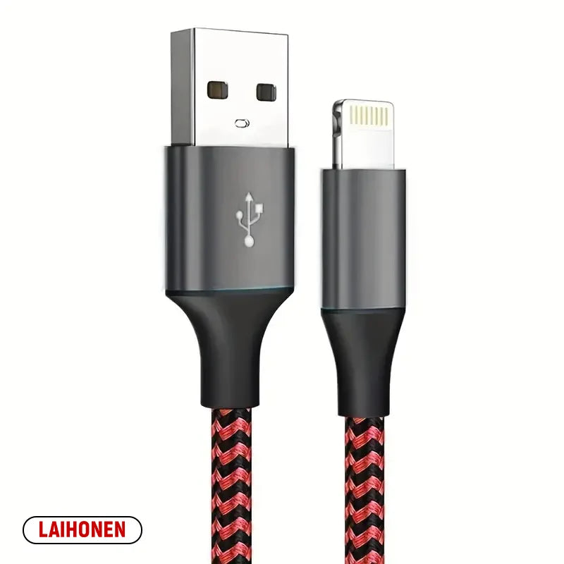 LAIHONEN AL-BZ-001 MFi Lightning-Kabel - 1-3m, 12W, Nylon