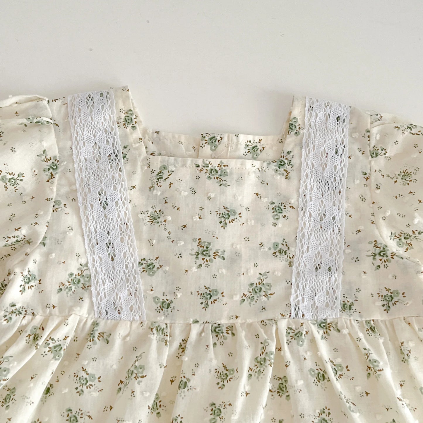 Infant Baby Girls Short Sleeve Green Printing Tops Shorts 2Pcs Clothing Sets Summer Baby Girls Children's Clothes Suit 0-3Yrs