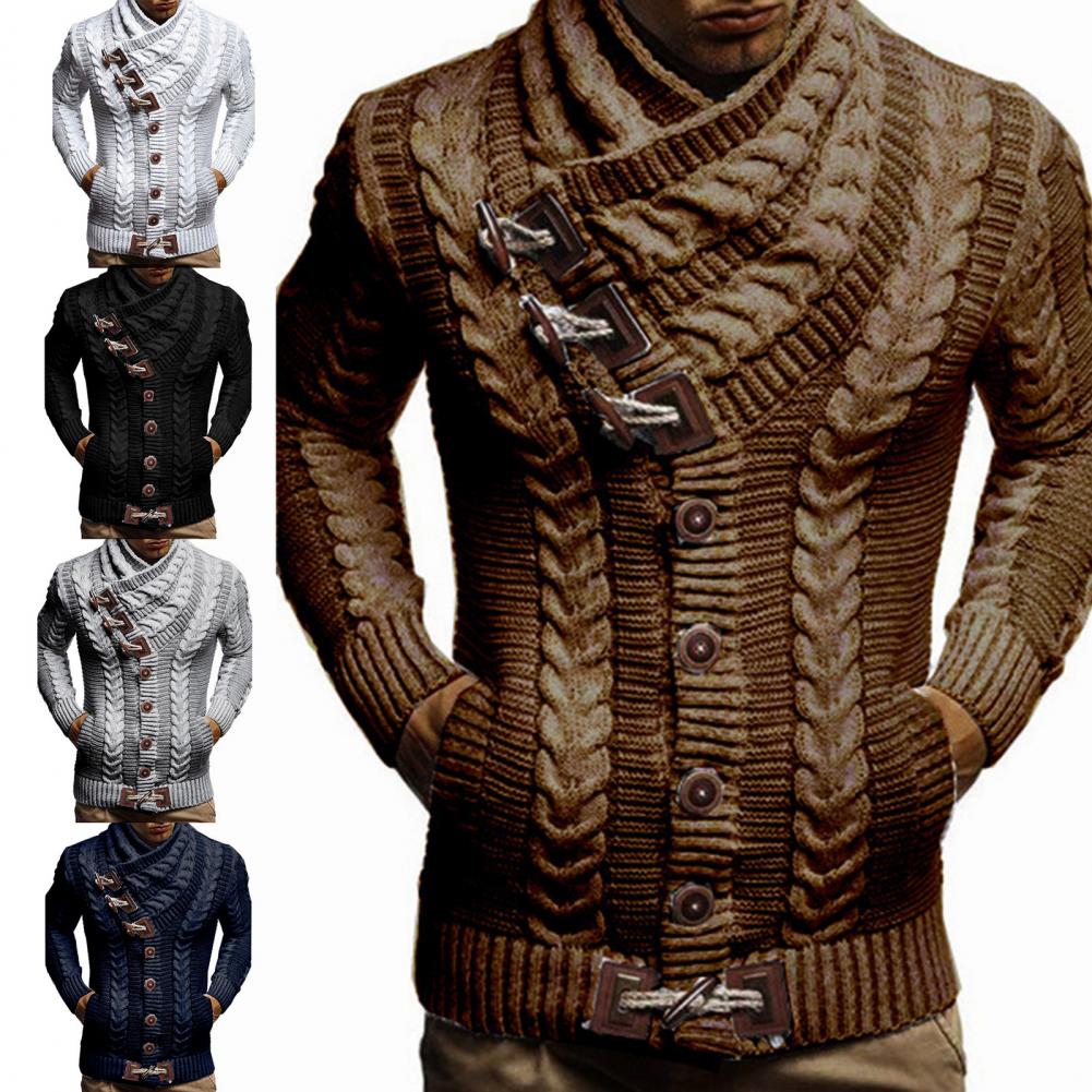 Closure Cardigan Kapuzen Strickpullover Premium Weich Warm Alltagstauglich - Acrylic, Größe XL