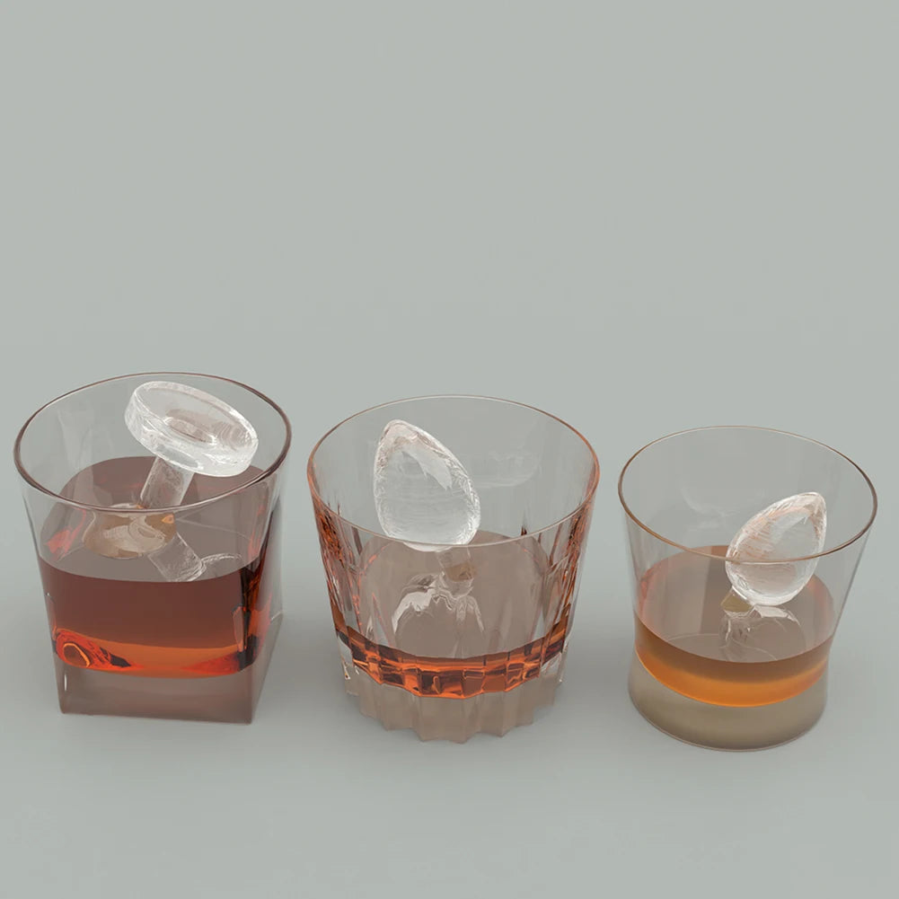 Silicone Prank Butt Plug Shaped Mold Reusable Prank Ice Cube Mold Tray Novelty Ice Cube Trays for Ice Chilling Whiskey Cocktails