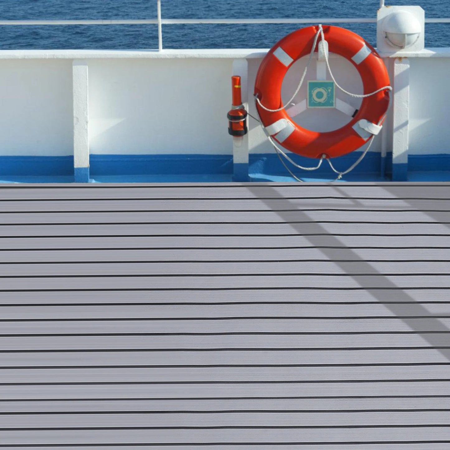 90*240cm EVA RV Floor Mat Marine Boat Yacht Flooring Anti-Slip Mat Decking Sheet Pad Self Adhesive Vehicle Pad for Boat RVs
