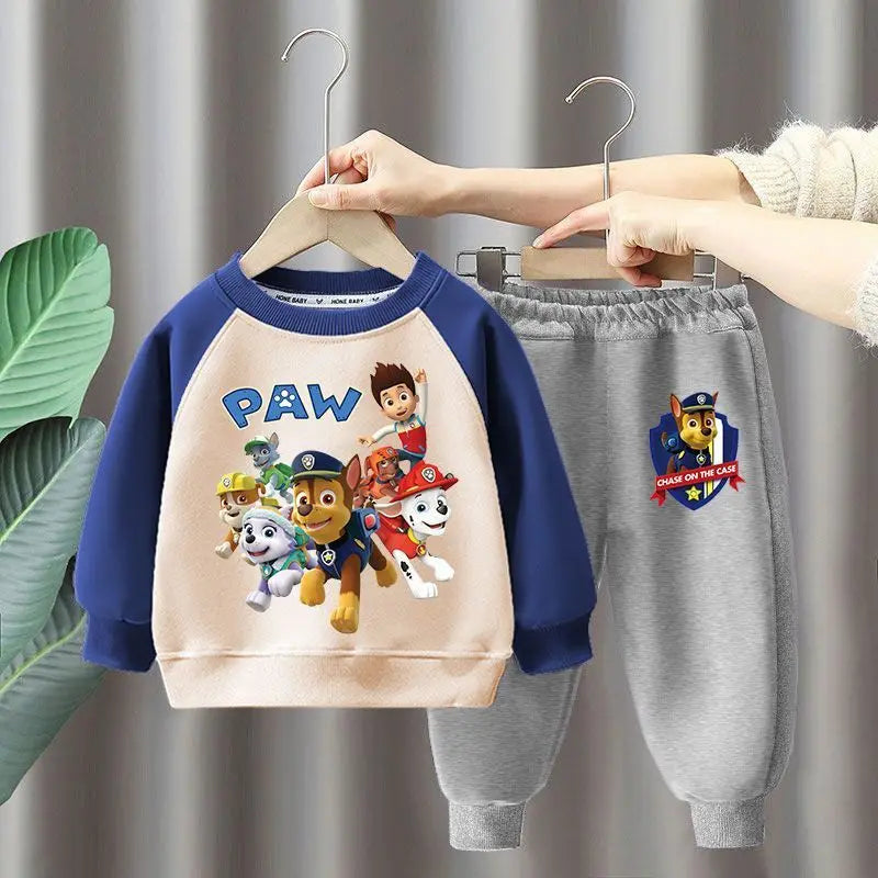 KidzLuxe Kinder Sweatset Langarm - 2Teilig Größen 4Bis6J