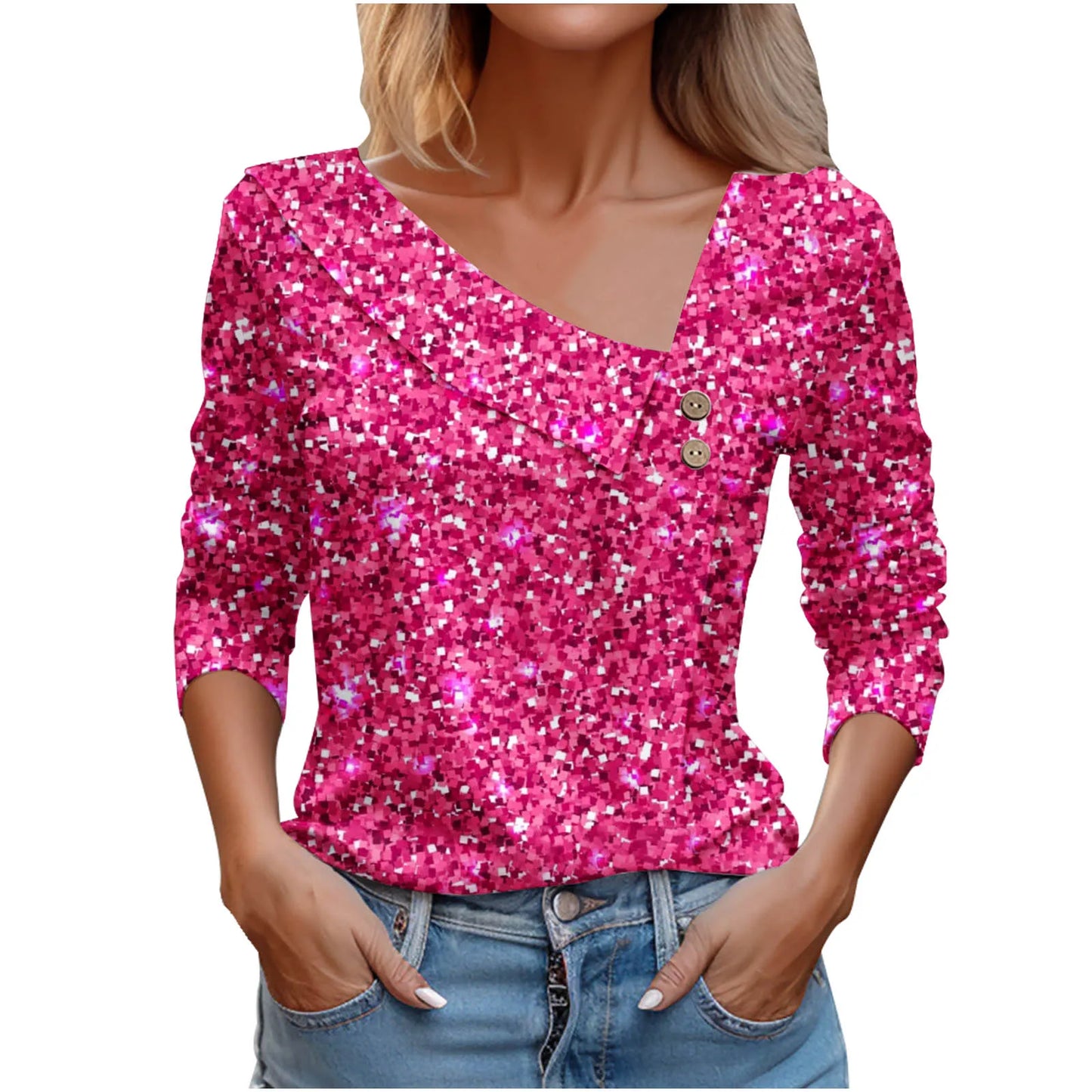 T Shirt For Women Fashion Long Sleeve Top White Floral Print Shirts And Blouses 3D Print Clothes For Women 2025 y2k