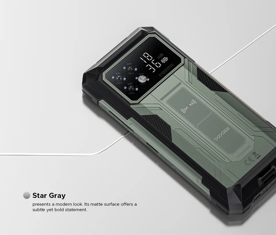 DOOGEE S200 Max Outdoor 5G - 22000 mAh Akku, 66 W, 6,72 Zoll