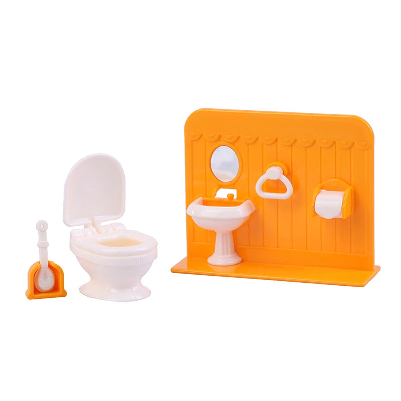 Diapercore Puppenhaus Möbelset Miniatur - 1:12 Plastik 6-12J