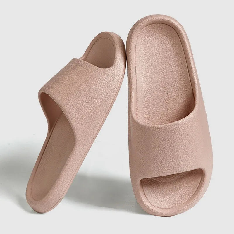 Frauen Dick Plattform Cloud Hausschuhe Sommer Strand Eva Weich Sohle Slide Sandalen Freizeit Männer Damen Innen Badezimmer Anti-Rutsch Schuhe