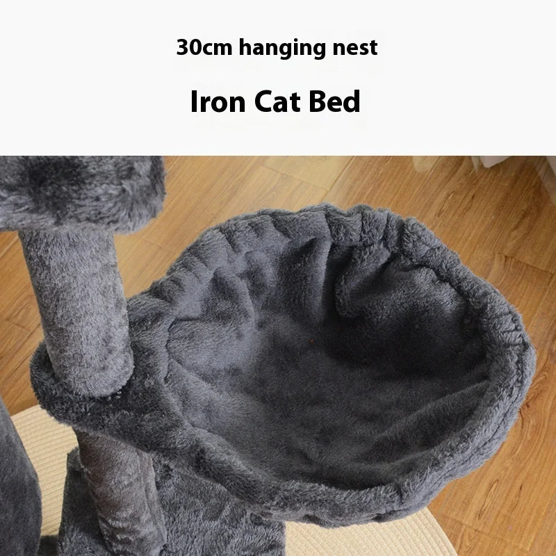 Cat climbing frame Big special tree nest integrated largejumping platform sisal  column cat shelf