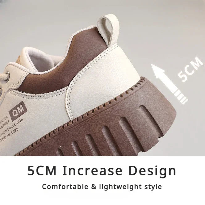 Choice TG00352 Plateausneaker Bequem - 5cm Absatz Schnürung