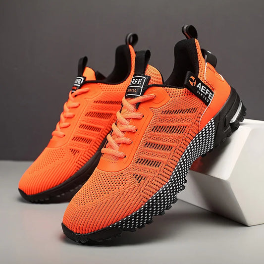 Herren-Laufschuhe 2024: MAEDEF Neue 2024 Männer Laufen Schuhe Atmungsaktiv Outdoor Sport Schuhe Leichtgewicht Sneaker für Männer Komfortabel Athletisch Training Fußbekleidung Kollektion