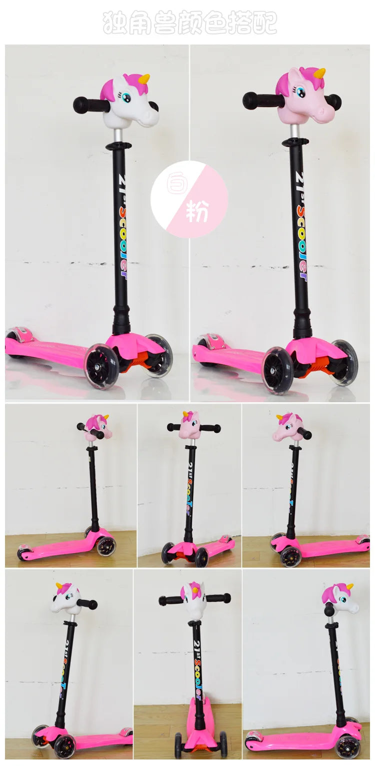 1STK Einhornkopf Spielzeug - Lenker Dekoration 12cm Kids