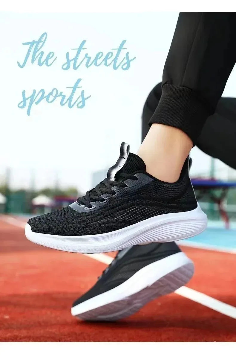 Womens Running Shoes Breathable Sport Tennis Sneakers Athletic Outdoor Gym Training Jogging Walking Shoes for Ladies