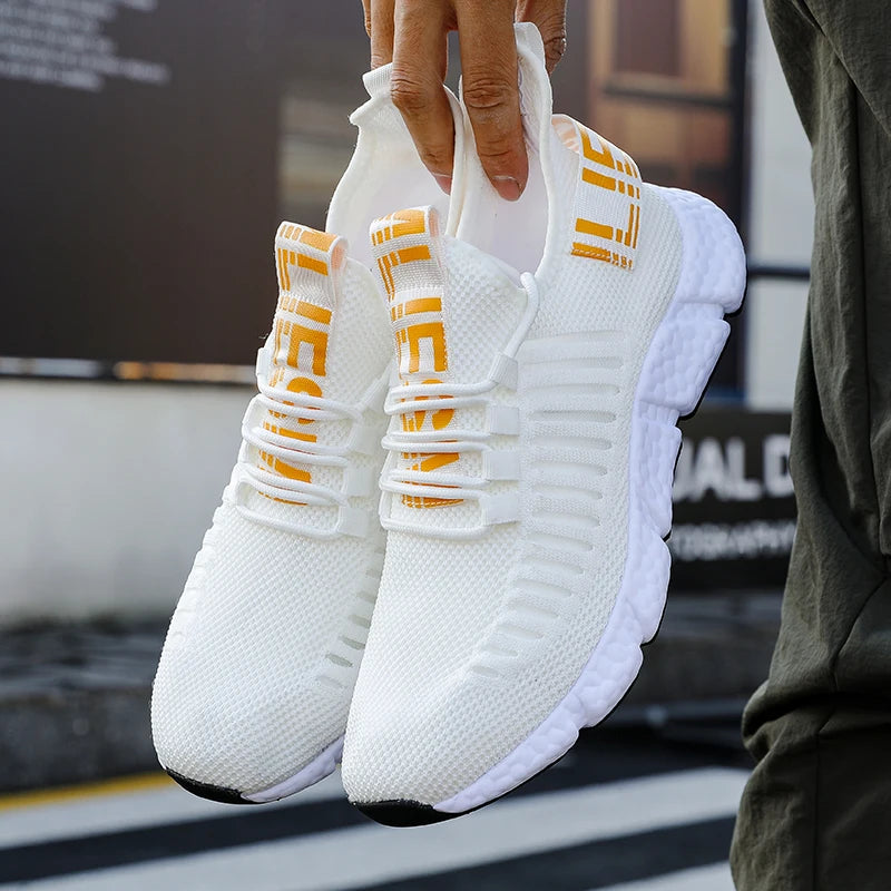 Men's 2024 Summer Sneakers Jogging Fashion Designer Original Sports Shoes Sneakers Lace Up Lightweight Hiking Casual Tenis Shoes