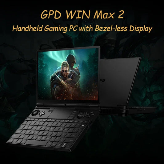 GPD WIN Max2 Gaming-PC - AMD 9HX, 10.1 Zoll, 13h Akku