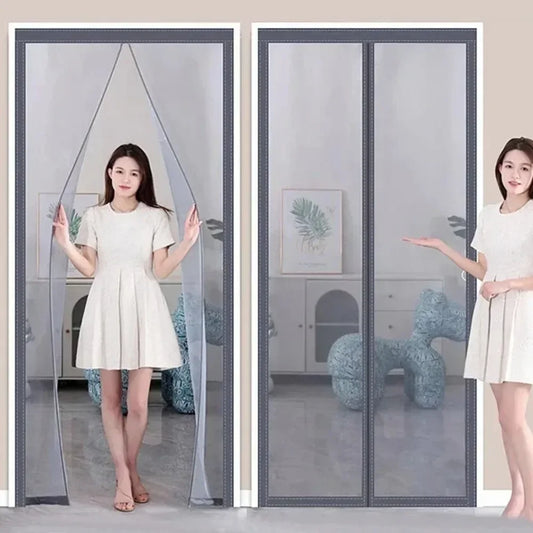 Mosquito Net Window Curtain Flipper Zero Magnetic Door Net Insect Screen EcoFlow Curtains Cover Home Garden AntiBug Protection