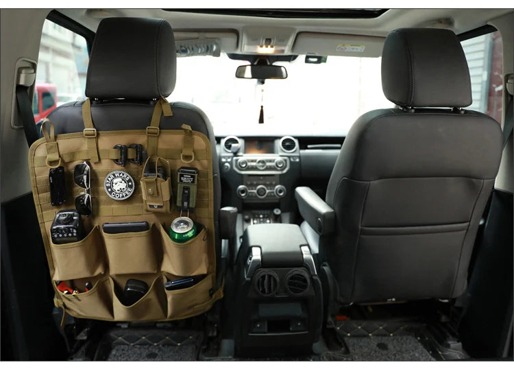 Car Organizer Seat Back Storage Bag Multifunction Camo Hanging Bags Car Stowing Tidying Pocket  Interior Accessories 1 Piece