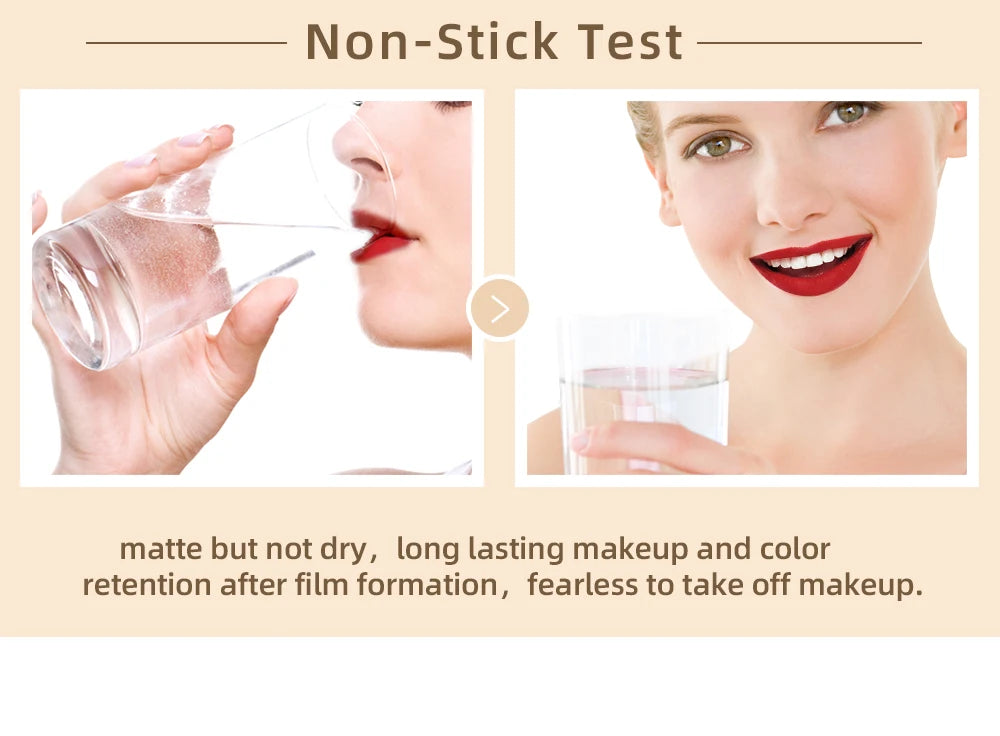 QIBEST Matte Liquid Lipstick
