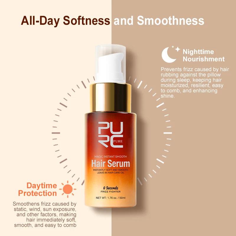 PURC magic smoothing serum repair damaged hair