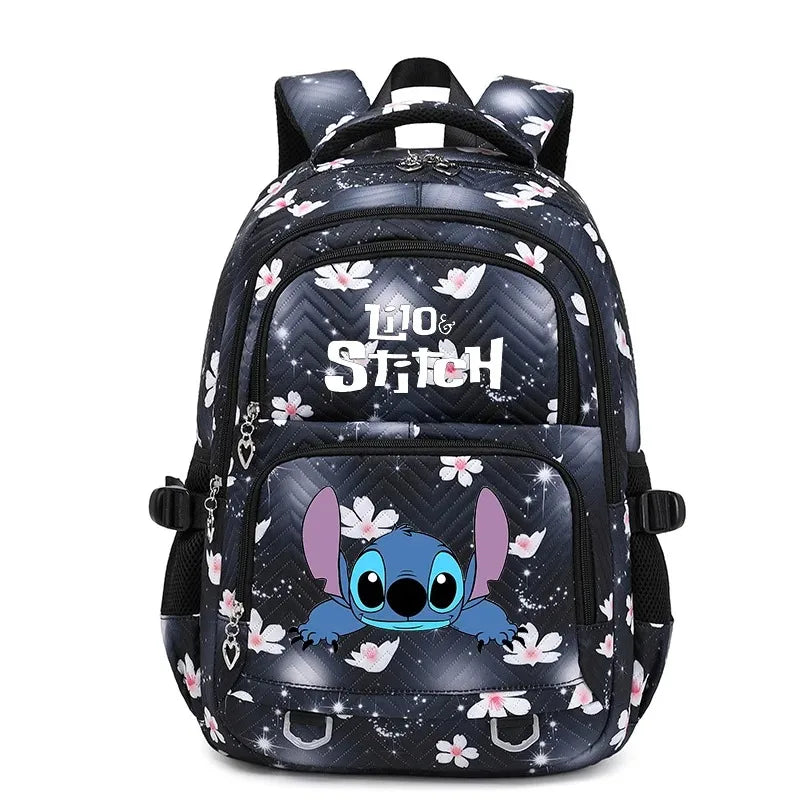 Lilo Stitch Schulrucksack 2025 - Große Kapazität Daypack für Mädchen Schultasche
