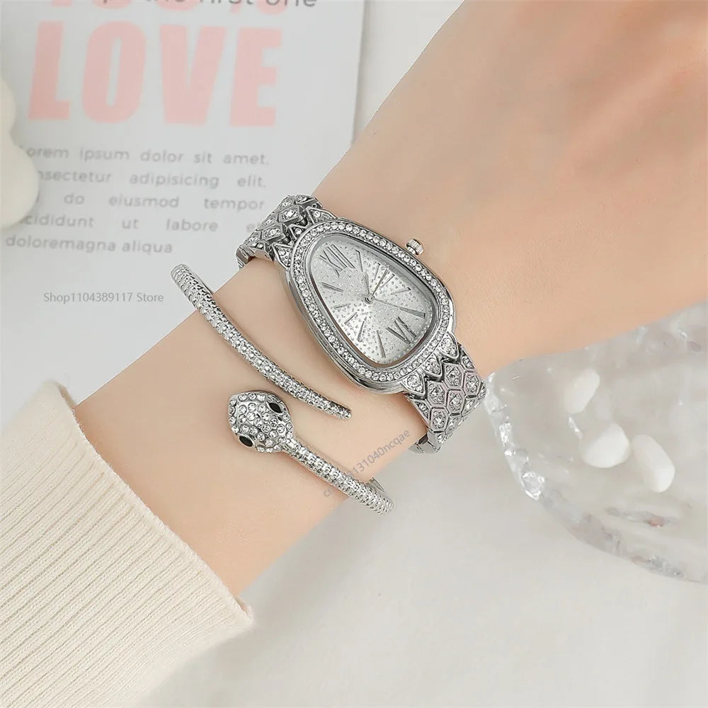 Damen Uhren Gold Uhr - Damen Armbanduhren Luxus Marke Strass - Damen Armband Uhren Weiblich