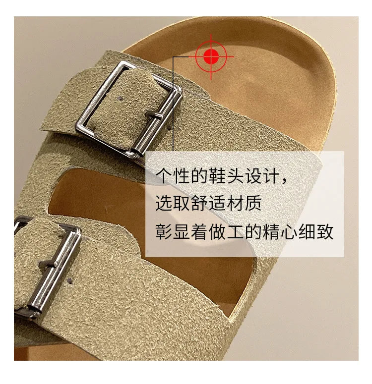Damen-Vintage-Sandalen 2025: Anti-Slip Matte Platform Beach Casual - Retro-Charme Größe 36-42