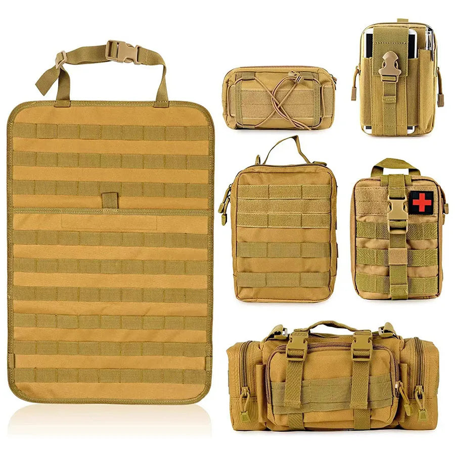 Auto-Organizer 2025: Multifunktionales 55x37CM 600D - Car Back Seat Collection