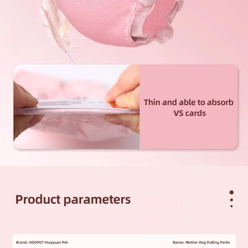 MOONBIFFY Einweg-Hundewindeln Superabsorption - 10 St, M