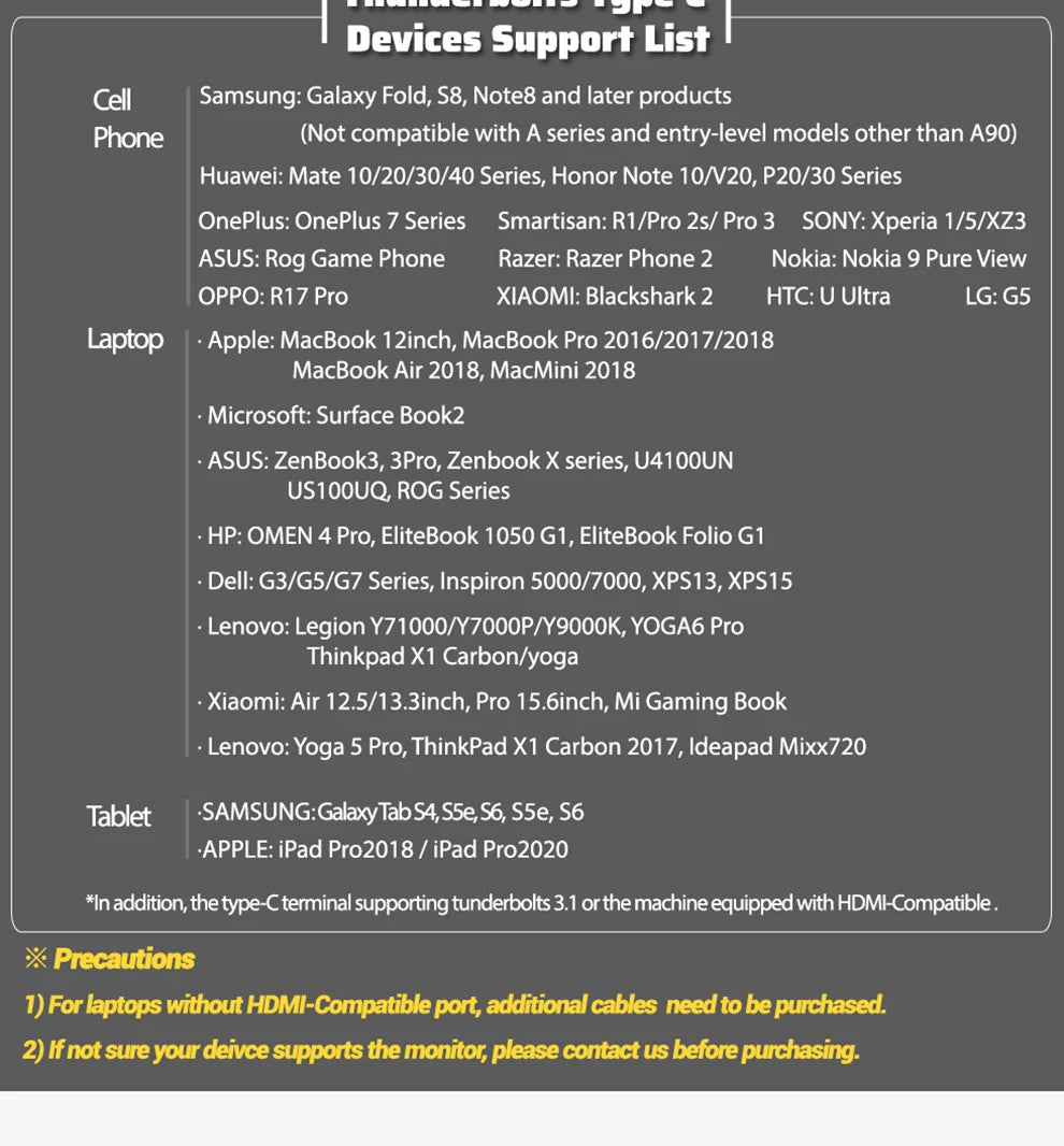 ZEUSLAP 16" 2.5K 144Hz tragbarer Monitor - 2560×1600